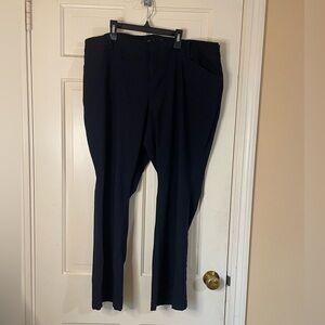 Torrid Black Button Zipper Closure Back Pockets Pants Size 22 R Business Casual